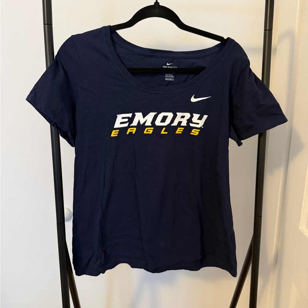 Nike Women's Navy Emory Eagles Tee